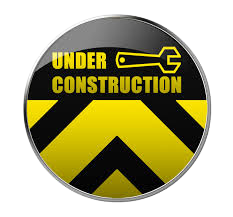 Under construction image.  black and yellow circle with a wrench and the words 'Under Construction'